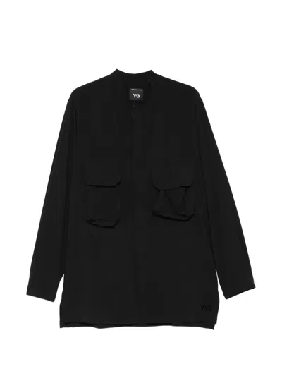 Y-3 Ut Oversized Shirt In Black