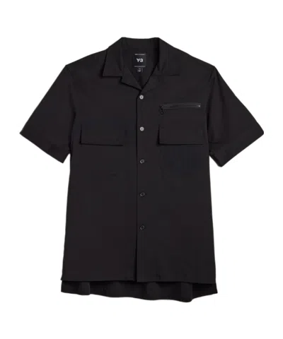 Y-3 Ut Short-sleeve Shirt In Black