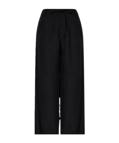 Y-3 Ut Wide Pants In Black
