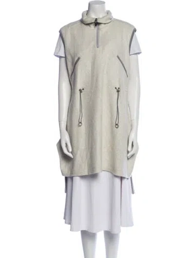 Pre-owned Y-3 Vest In Gray