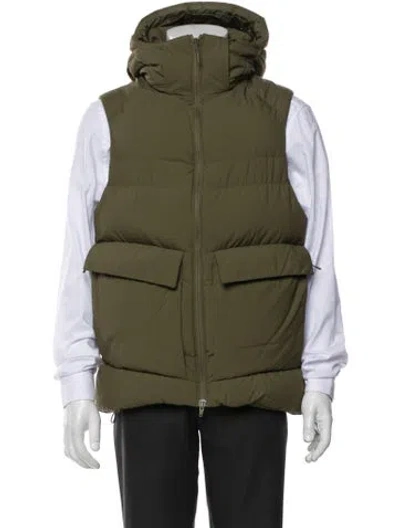 Pre-owned Y-3 Vest In Green