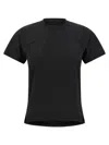 Y-3 W Run T-shirt In Black