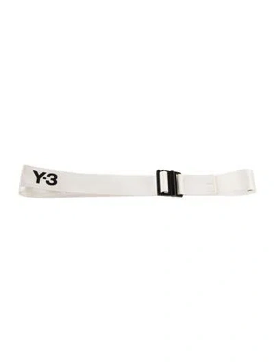 Pre-owned Y-3 Waist Belt In Neutral
