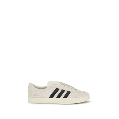 Y-3 White Calf Leather Bos Taurus Trainers In Multi