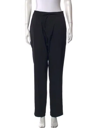 Pre-owned Y-3 Wide Leg Pants In Black