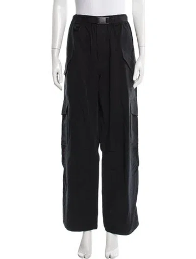 Pre-owned Y-3 Wide Leg Pants In Gray