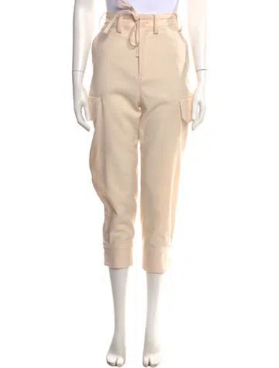 Pre-owned Y-3 Wide Leg Pants In Neutral