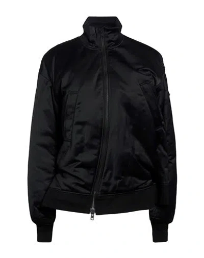 Y-3 Woman Jacket Black Size Xs Recycled Polyamide