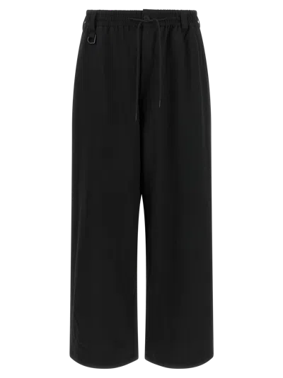 Y-3 Wool Blend Joggers In Black