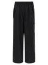 Y-3 Wool-blend Drawstring Joggers In Black