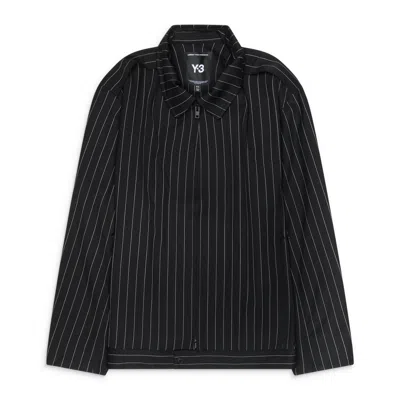 Y-3 Black Refined Wool Ut Blouson Jacket