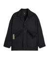 Y-3 Wool Chore Coat In Black