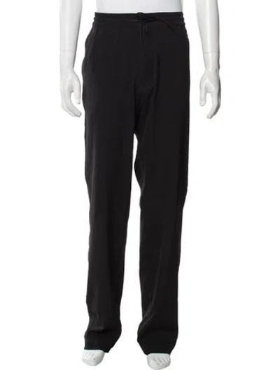 Pre-owned Y-3 Wool Pants In Black