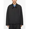 Y-3 Zip-front Collared Jacket In Black