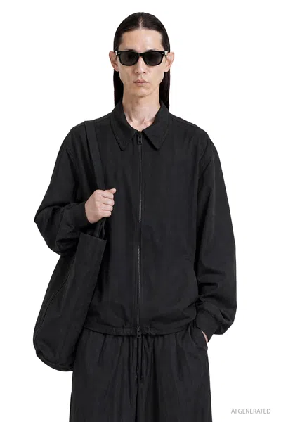 Y-3 Wool Tailored Blouson Jacket In Pink