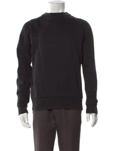 Pre-owned Y-3 X Adidas Crew Neck Long Sleeve Sweatshirt In Black