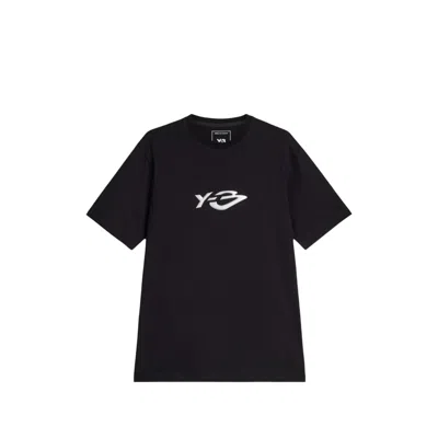 Y-3 X Adidas Kq8579 Logo Ls Tee Black