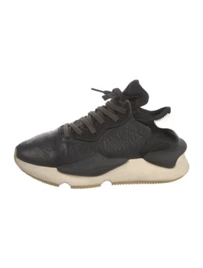 Pre-owned Y-3 X Adidas Leather Athletic Sneakers In Multi