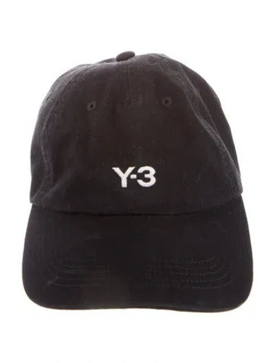 Pre-owned Y-3 X Adidas Logo Baseball Cap In Black