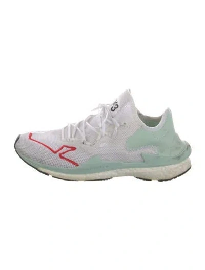 Pre-owned Y-3 X Adidas Mesh Colorblock Pattern Athletic Sneakers In White