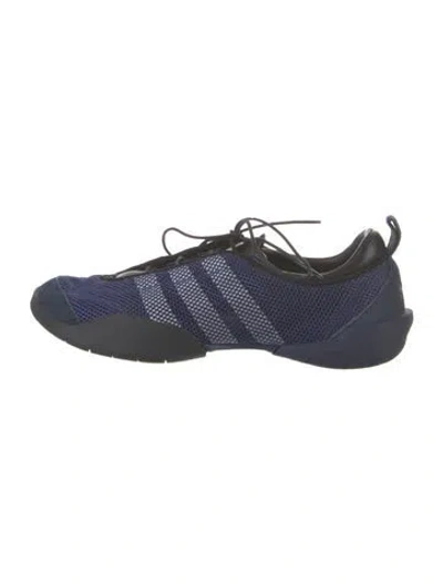 Pre-owned Y-3 X Adidas Mesh Sneakers In Blue