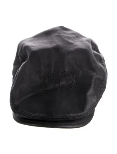 Pre-owned Y-3 X Adidas Newsboy Cap Hat In Black