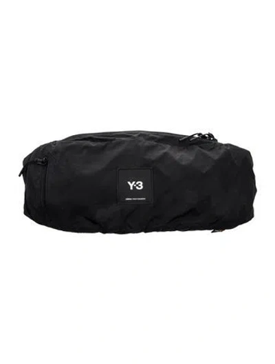 Pre-owned Y-3 X Adidas Nylon Belt Bag In Black