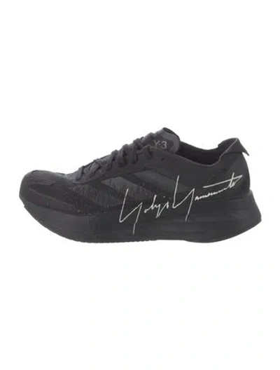 Pre-owned Y-3 X Adidas Nylon Sneakers In Multi