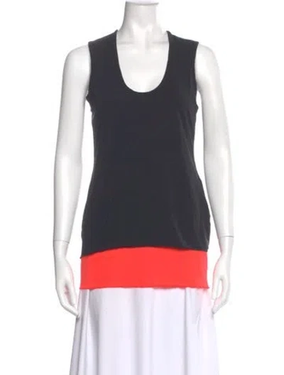 Pre-owned Y-3 X Adidas Scoop Neck Sleeveless Top In Black