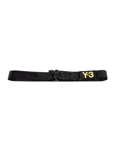 Pre-owned Y-3 X Adidas Waist Belt In Black