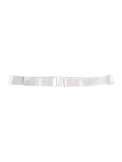 Pre-owned Y-3 X Adidas Waist Belt In White