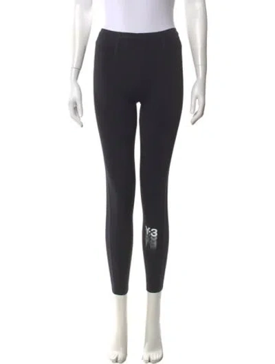 Pre-owned Y-3 X Adidas Wool Skinny Leg Pants In Black