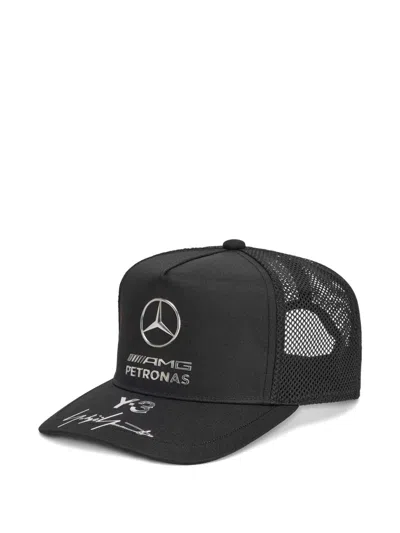 Y-3 X Mercedes Amg Petronas Formula 1 Team Cap In Black