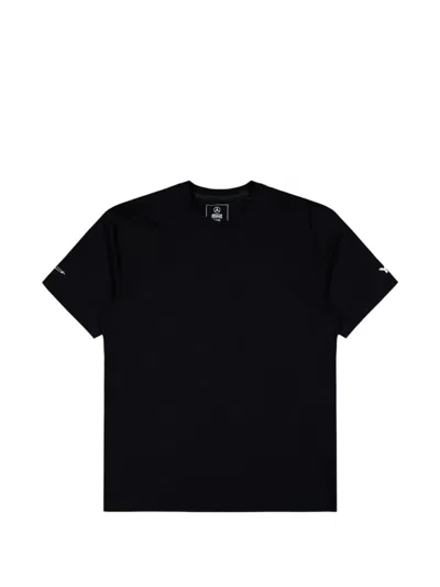 Y-3 X Mercedes Amg Petronas Formula 1 Team Star-logo T-shirt In Black
