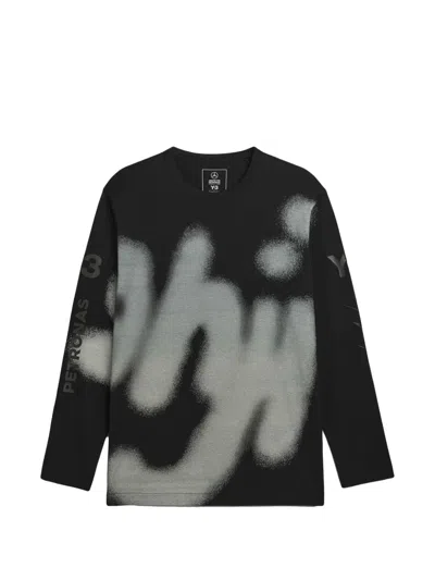 Y-3 X Mercedes Amg Petronas Formula 1 Team Yohji T-shirt In Black