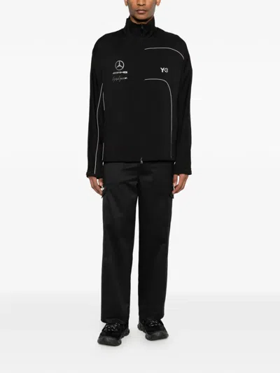 Y-3 X Mercedes-amg Petronas F1 Logo-detail Jacket In Black