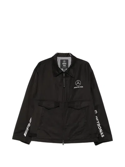 Y-3 X Mercedes-amg Petronas F1 Logo-detail Jacket In Black