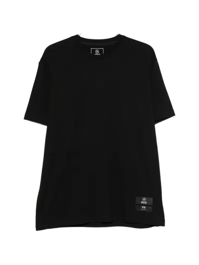 Y-3 X Mercedes-amg Petronas F1 Short-sleeve T-shirt In Black