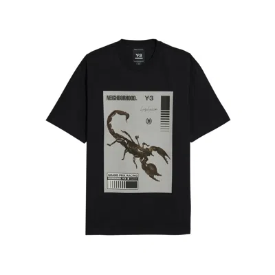 Y3 X NEIGHBORHOOD T SHIRTS BLACK