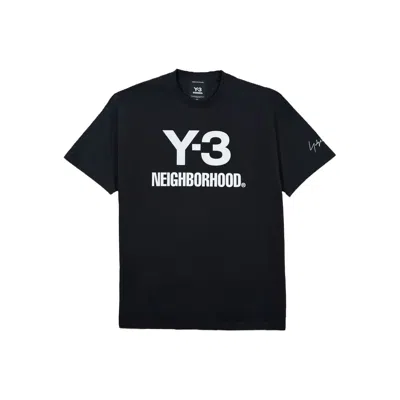 Y3 X Neighborhood T Shirts Black