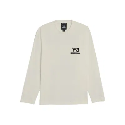 Y3 X NEIGHBORHOOD T SHIRTS NEUTRAL
