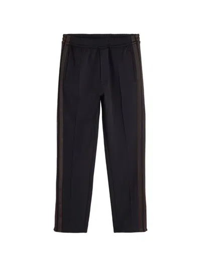 Y-3 X Wales Bonner Side-stripe Track Pants In Blue