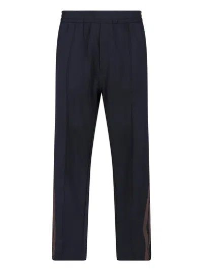 Y-3 X Wales Bonner Sweatpants In Blue