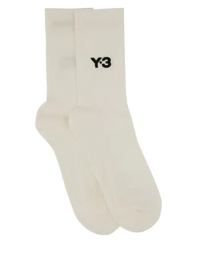 Y-3 Y - 3 "classic Crew" Socks In White