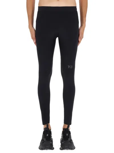 Y-3 Y - 3 Pantalone "running" In Black