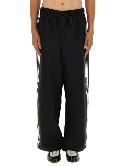 Y-3 Y - 3 "sport Uniform 3-stripes" Pants In Black