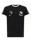 Y-3 Graphic Cotton Short-sleeve T-shirt In Black