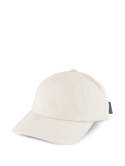 Y-3 Dad Cap In White