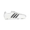 Y-3 Low-profile Leather And Suede Sneakers In White