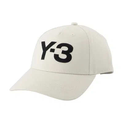 Y-3 Logo-embroidered Cap In White